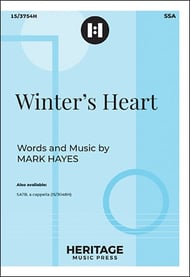 Winter's Heart SSA choral sheet music cover Thumbnail